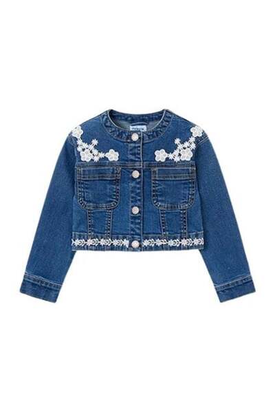 MAYORAL Girls' Denim Jacket