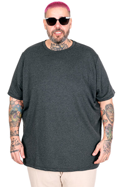 ModeXL Mode XL Large Size T-Shirt Basic U26200 Anthracite