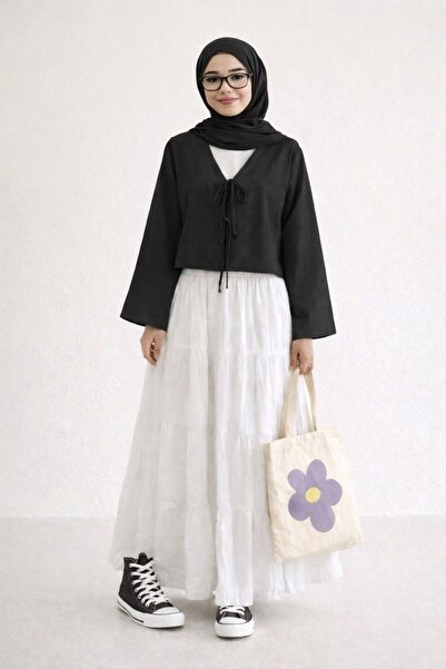 CNG MODA Μοντέρνο αλφά πουκάμισο κιμονό με δέσιμο μπροστά και 2 κορδόνια, κομ...