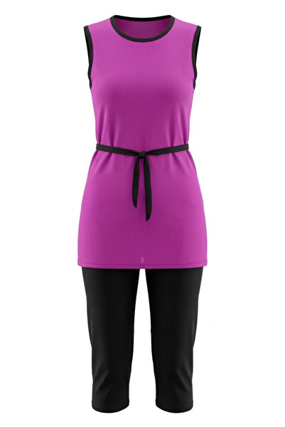 sefamerve Μαγιό πισίνας Quick Dry Zero Sleeve 2612-10 Λιλά