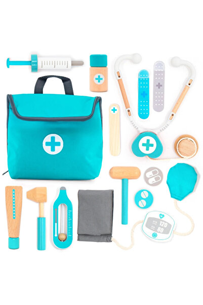 UMU Toys Παιχνίδι ρόλων Μίνι κιτ γιατρού τιρκουάζ, Αγόρι, Κορίτσι, ηλικία 3 -...