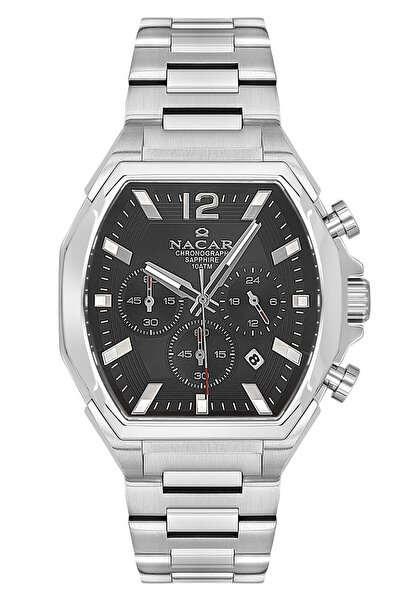 Nacar NC08-29430744-ABM ÇELİK METAL BAND ERKEK KOL SAATİ