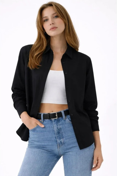 Wear Up Μακρυμάνικο πουκάμισο με κουμπιά και κλασικό γιακά, κατάλληλο για cas...