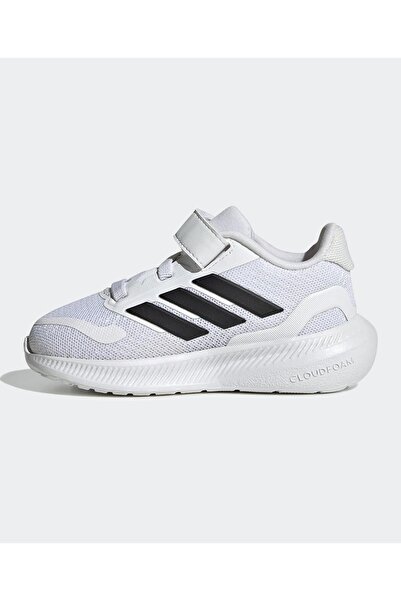 adidas حذاء Runfalcon 5 بإغلاق فيلكرو - أبيض