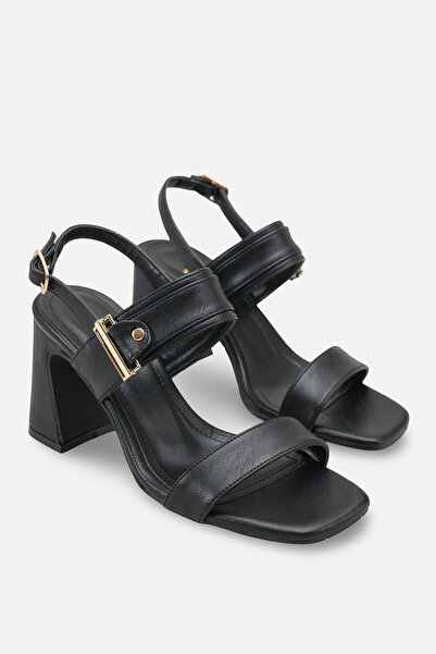 Liza Shoes HAVİN Γυναικεία Διπλή Ταινία T Παπούτσι με τακούνι A012- K635