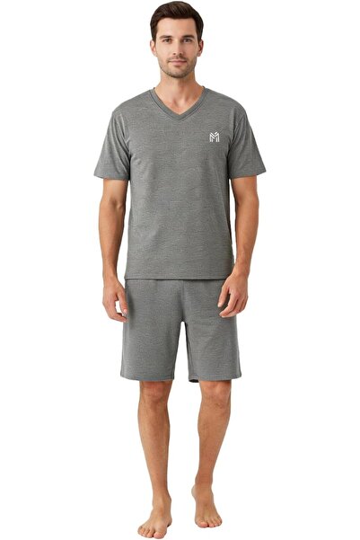 casme Mens Loungewear Sets Pajamas Set Soft Sleepwear Family Night Wear
