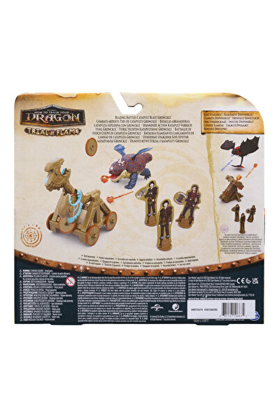 SPIN MASTERR Πώς να εκπαιδεύσετε το δράκο σας: Σετ παιχνιδιού «Δοκιμασία της ...