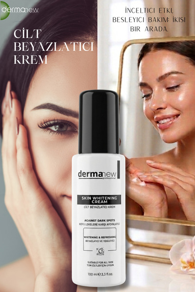 dermanew Beyazlatıcı Krem - Koltuk Altı, Bikini Bölgesi ve Yüz İçin Kararma Karşıtı