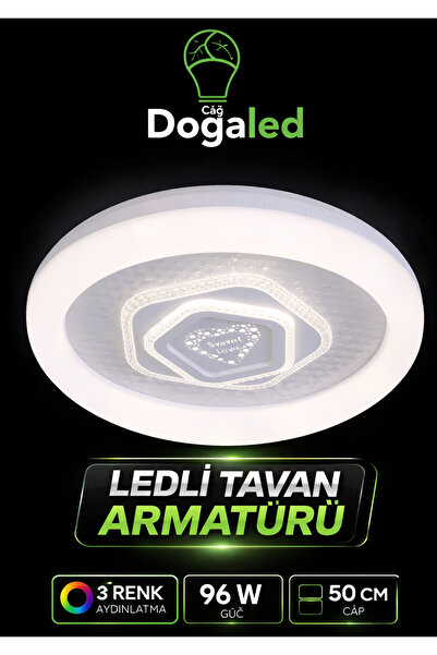 DOĞALED MODERN VİON 96 W PLOFONYER AVİZE ES2501