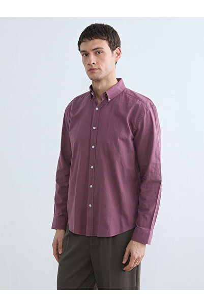 LC Waikiki I Standart Fit Linen Blended Men's Shirt by Freezen Store