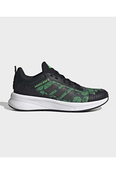 adidas حذاء ماينكرافت فورتارون 4.0 برباط - أسود أساسي/أبيض سحابي