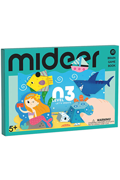 Mideer Δημιουργικό Κιτ: Βιβλίο Παιχνιδιών Εγκεφάλου, Επίπεδο 3 - Δημιουργούμε...