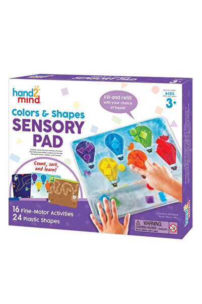 Hand2Mind Αισθητηριακό χαλάκι - Σχήματα και χρώματα