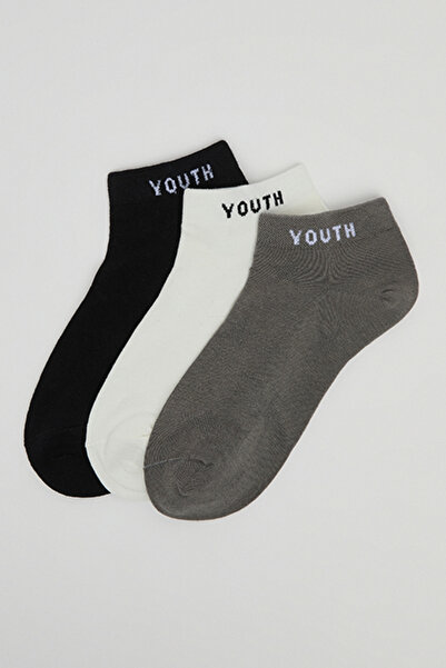 R&B 3 Pack Ankle Socks
