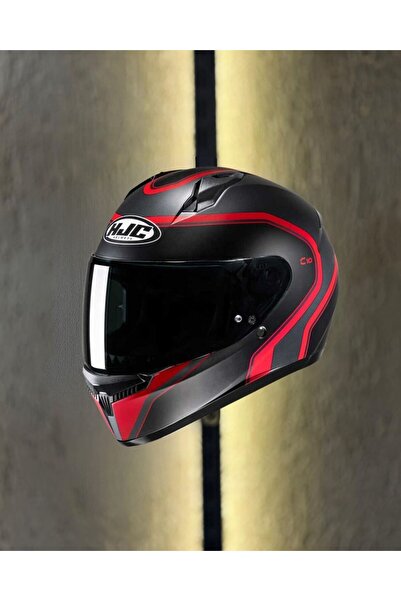 HJC C10 KASK ELIE KIRMIZI SİYAH