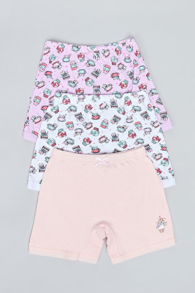 R&B 3 Pack Printed Long Shorts