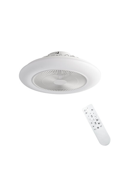 DLC GROUP DLC CIERZO LED TAVAN VANTİLATÖRÜ GİZLİ FANLI BEYAZ KUMANDALI 50CM