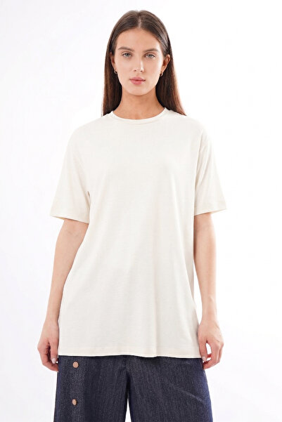 Ceremony Κοντομάνικη Μπλούζα Μπαμπού 161 Εκρού