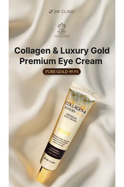 3W CLINIC COLLAGEN & LUXURY GOLD PREMIUM EYE CREAM 40 ml