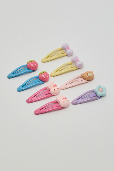 R&B 8 Pack Hair Clips