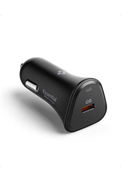Spigen Απαραίτητος Φορτιστής Αυτοκινήτου 30W EV301, μαύρος