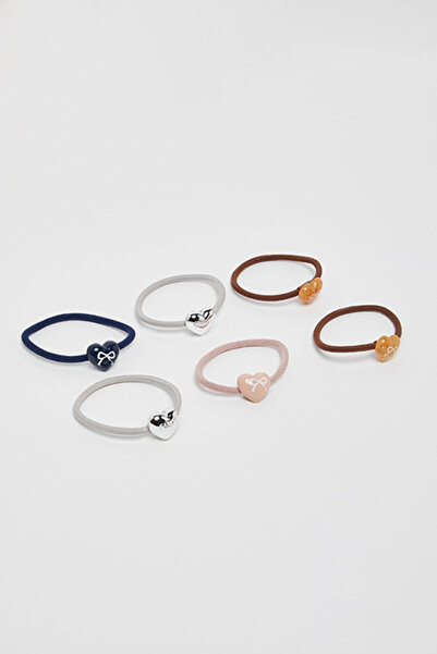 R&B 6 Pack Ponytail Hairbands