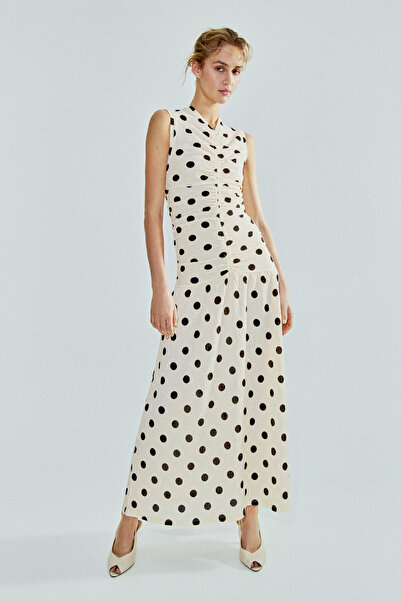H&M Drapeli Jarse Elbise