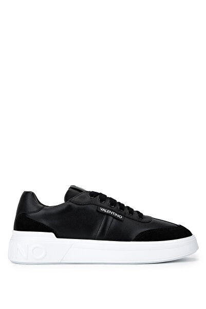 Mario Valentino Erkek Hakiki Deri Siyah Sneakers & Spor Ayakkabı