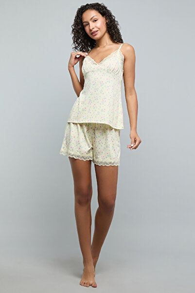R&B Floral Print Short Pyjama Set