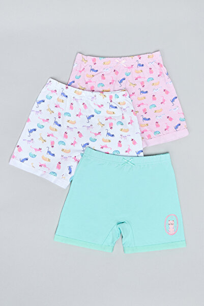 R&B 3 Pack Printed Long Shorts