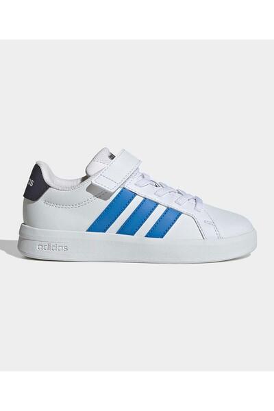 adidas Grand Court 3.0 Casual Shoes - Cloud White/Lucid Ray Blue/Aurora Onix