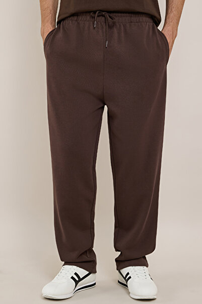 R&B Solid Knit Pants with Drawstring Waist