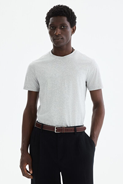 H&M Slim Fit Pima Pamuklu Tişört
