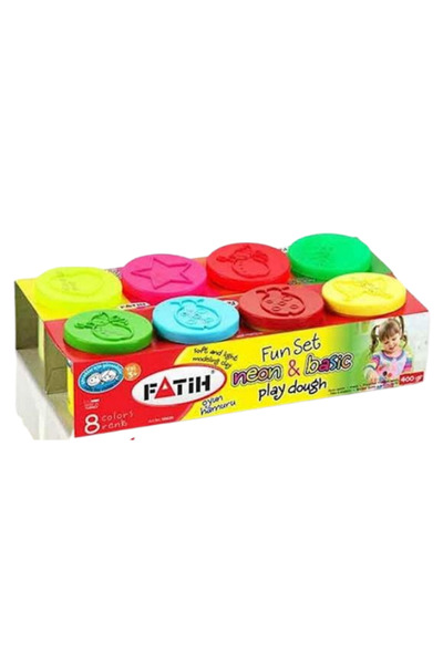 Fatih Mini Play Dough 8-Pack – Colorful and Fun Creativity Set