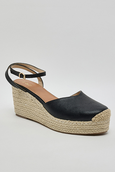 R&B Espadrille Wedge Sandals