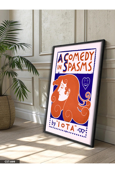 Evinemoda Ένα έργο τέχνης κωμικής θεατροποίησης, μονοσκηματικό, με μαύρο ξύλι...