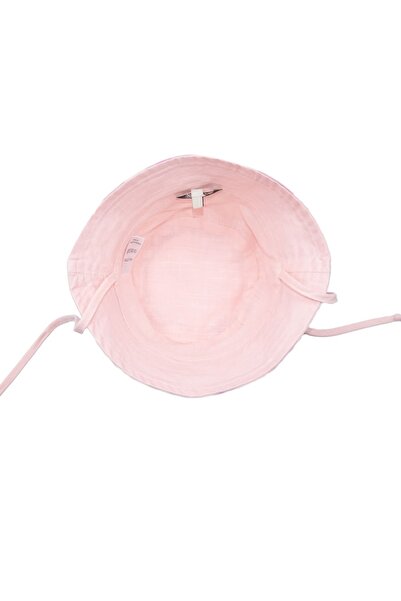 Ozmoz By Mukadder Özden 100% Cotton Pink Summer Girls' Bucket Hat