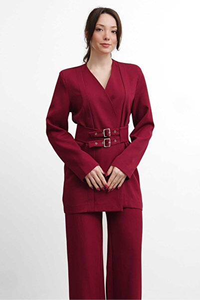 salisburys Σετ παντελόνι και μπουφάν με διπλή ζώνη για γυναίκες Molly Nelly