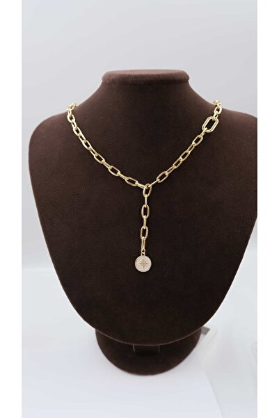 Jerie Gold 14K Ataç Zincir CTŞ Y Kolye