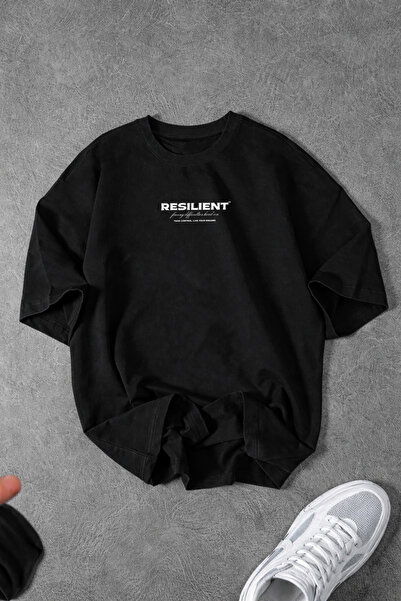 Revasser Unisex Γυναικείο/Ανδρικό Ανθεκτικό Μπλουζάκι με Ειδική Στάμπα Oversi...