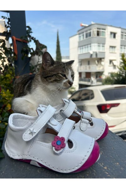 Scarpe Magiche Papatya Adım Leather Baby Shoes