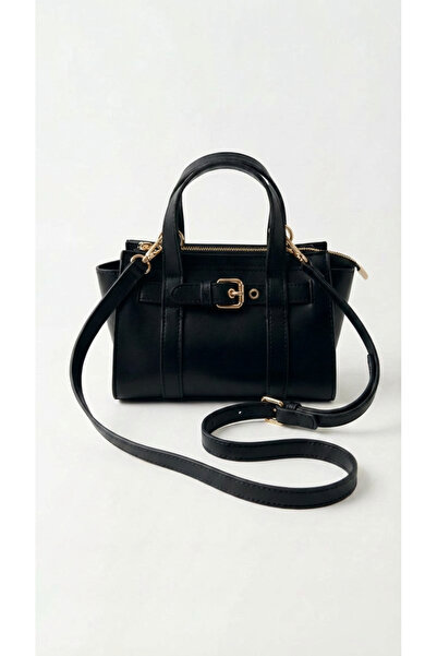 I Love Shoes Norev Women's Handbag Black Matte Leather