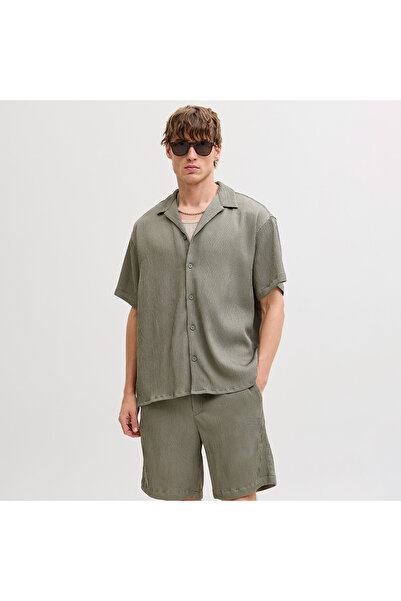 Jack & Jones Jack&Jones Harrison Resort Erkek Haki Gömlek