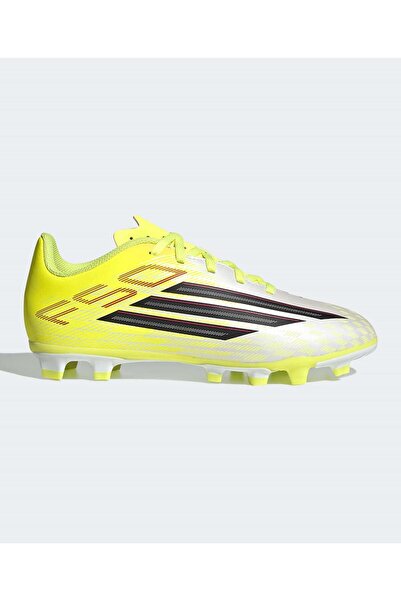 adidas حذاء كرة قدم F50 للملعب الصلب/متعدد الأسطح - أصفر شمسي/أسود أساسي/أحمر...