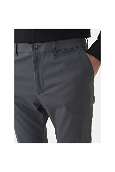 Calvin Klein Pantaloni chino gri pentru femei LV04LD613G
