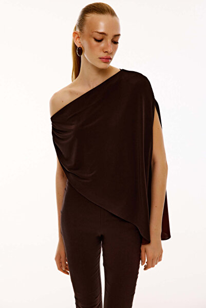 Love On Friday Μπλούζα με έναν ώμο DRIFT