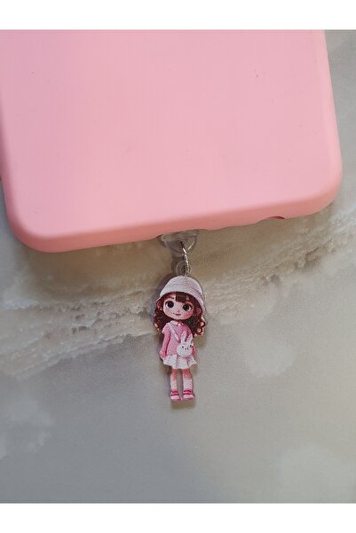 ZB Aksesuarda Moda TYP-C UYUMLU ŞARJ GİRİŞ KORUMA CHARMI TELEFON CHARM TYP-C