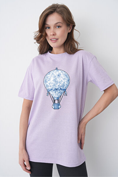 TREND EMMODA Tricou de damă, în stil de vară, autentic, cu curea, cu imprimeu...