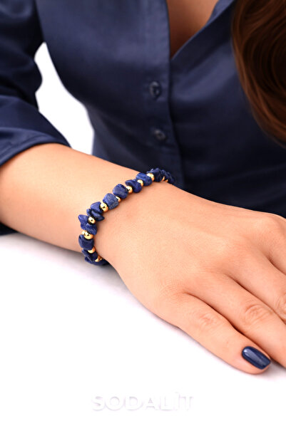 BONCADAS Shaped Natural Stone Adjustable Women's Bracelet