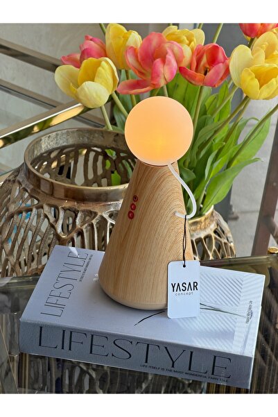 YASAR CONCEPT Lucentia Şarjlı Ledli Masa Lambası 12x25 Cm